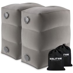 Inflatable multi purpose travel pillow