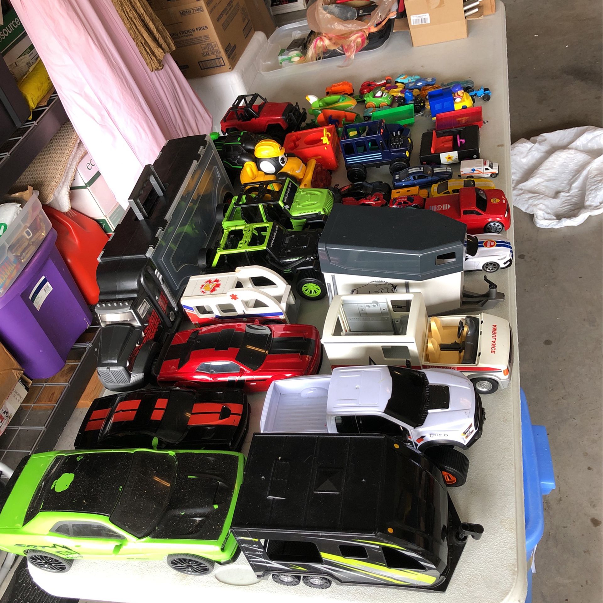 Large Toy Car Lot 48 Pieces
