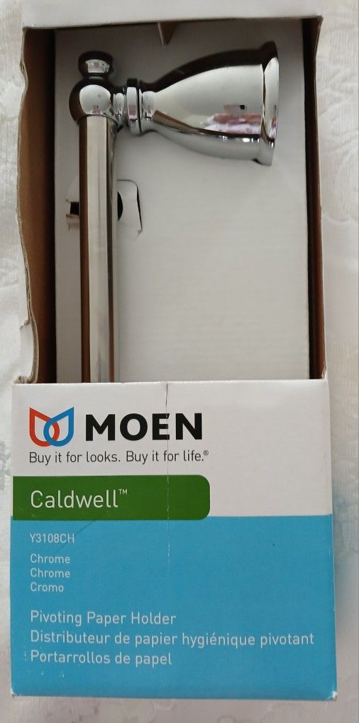 Moen Pivoting Toilet Paper Holder NEW