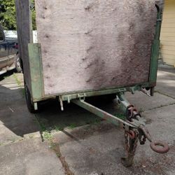 Military Utility Cargo Trailer-Vietnam War