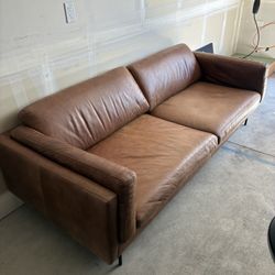 Italian Leather Sofa