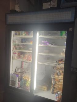 Nevera comercial puerta doble