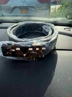Ferragamo & Amiri belt
