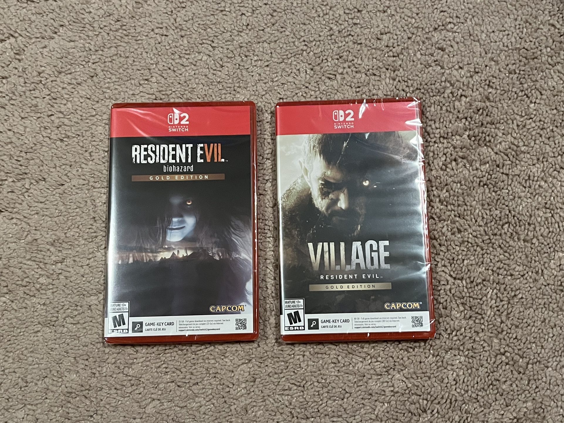 Resident Evil 7 Gold + Resident Evil Village Gold Edition Nintendo Switch 2