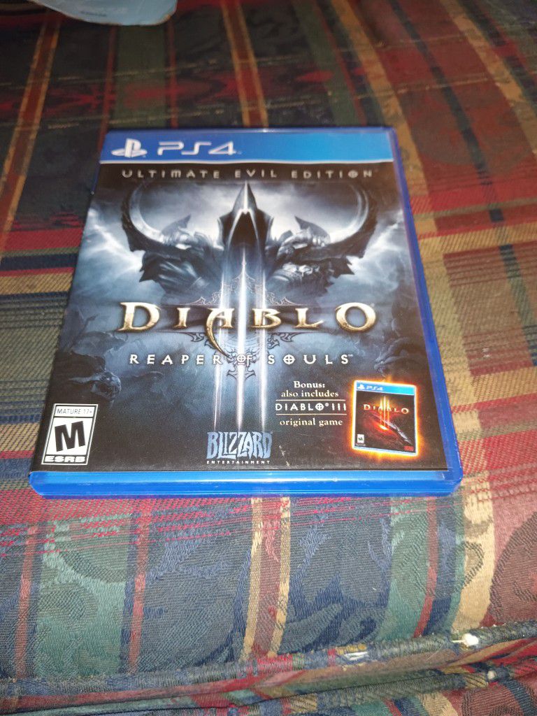 Diablo III: Ultimate Evil Edition (Playstation 4, 2014) PS4 Video Game