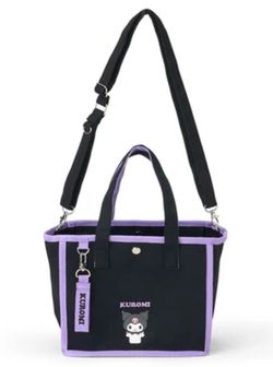 Kuromi 2WAY mini Tote Shoulder Bag Sanrio Japan