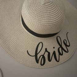 Bride Beach Hat 