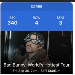 Bad Bunny Tickets