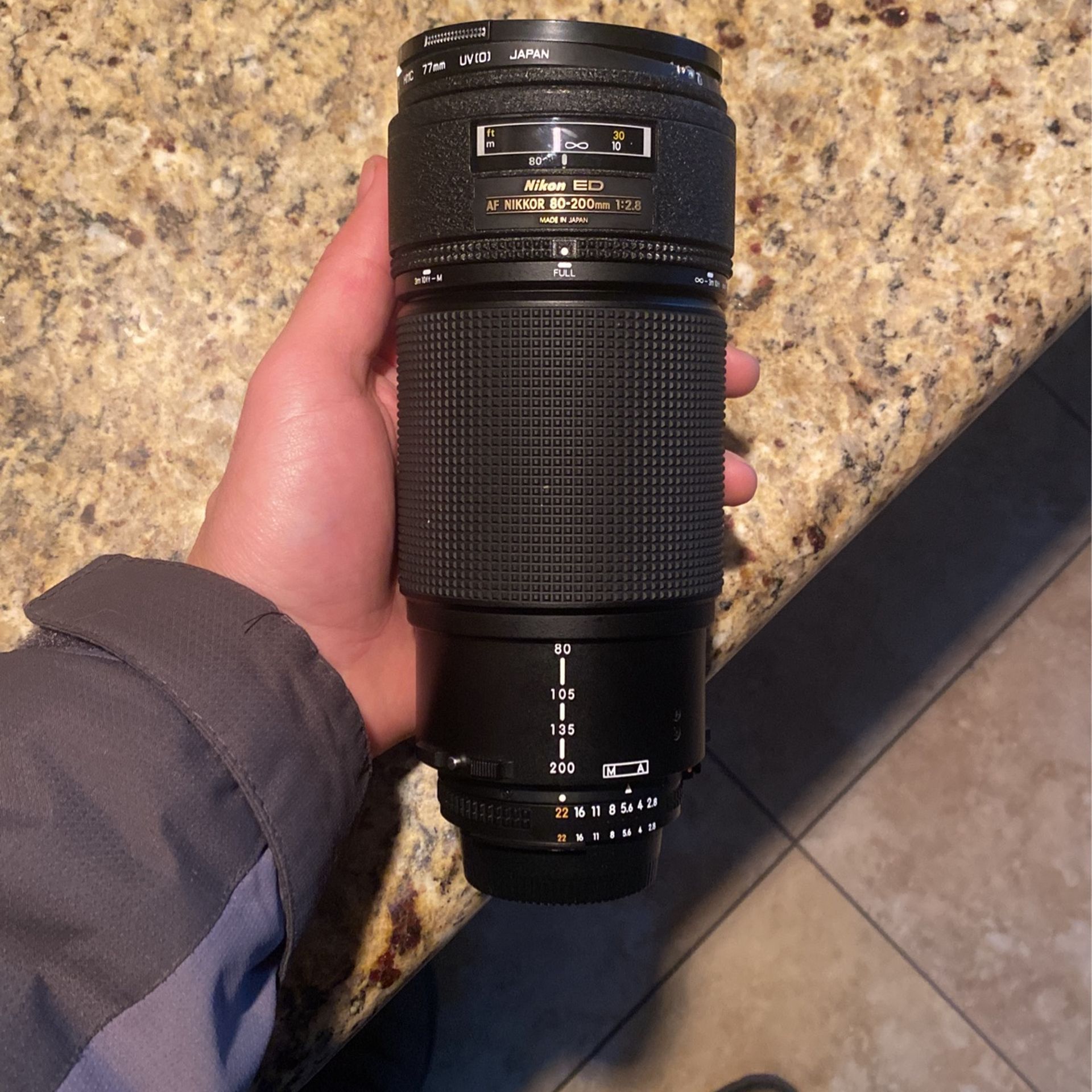 Nikon ED Af 80-200mm 1:2.8 Lens