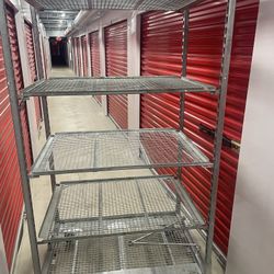 Metal Rolling Shelves