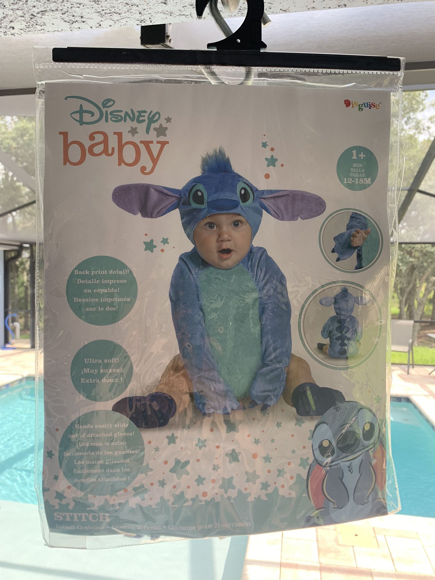 Disney Baby Stitch Costume Size 12 -18 Months