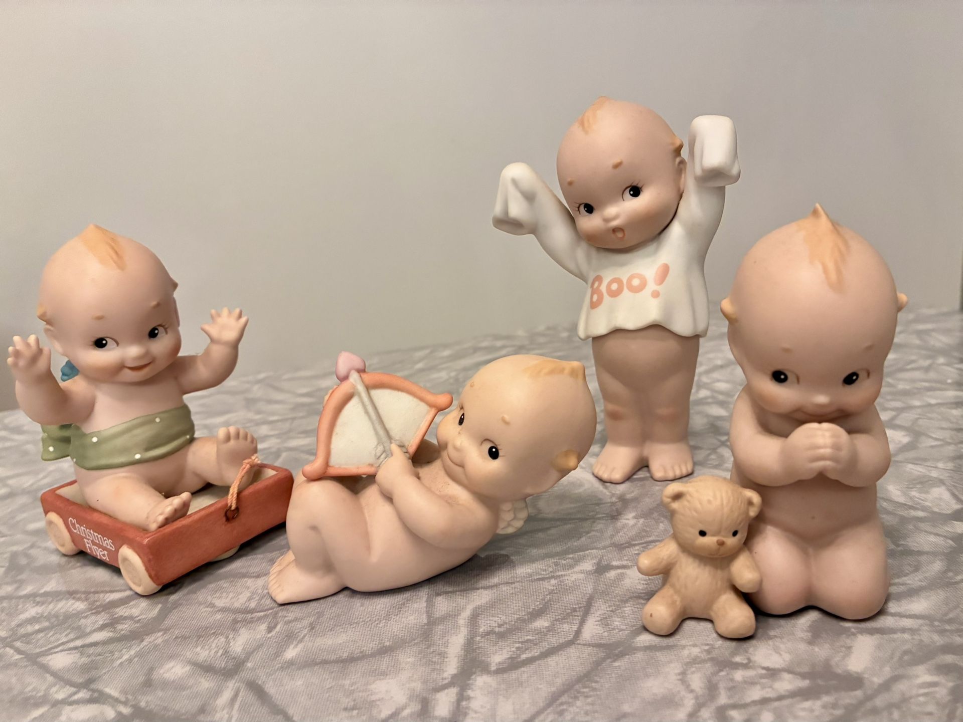Kewpie Figurines Lot of 4.