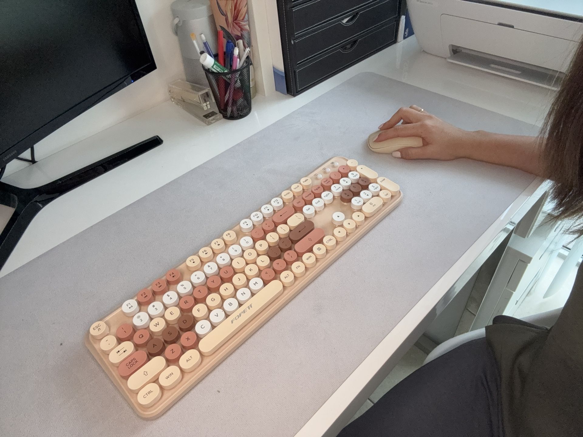 Wireless Keyboard and Mouse Combo
