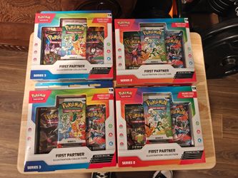 Pokemon First Partner Illustration Collection Series 2 and 3