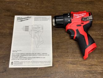 Milwaukee M12 Subcompact Brushless 3/8 in. Drill