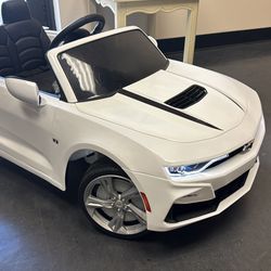 Chevy Camaro ride on toy kids electric car 12 Volts with remote control