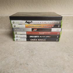 Lot Of 7 XBOX 360 video games. Like New 