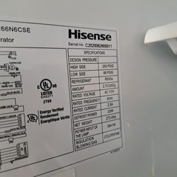 Hisense Double Door Fridge