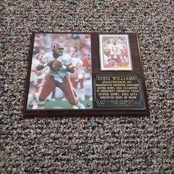 Doug Williams Plaque Super Bowl XXII MVP Champion