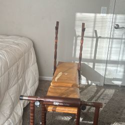 This Bench Press Includes  ( Weights & Bar) 