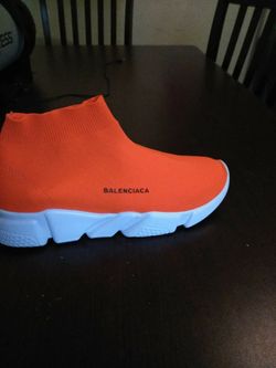 Orange Balenciaga brand new 9.5
