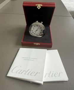CARTIER Pasha de Cartier Travel Desk Alarm Clock