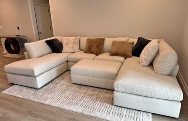 Crate & Barrel Brand New Sectional