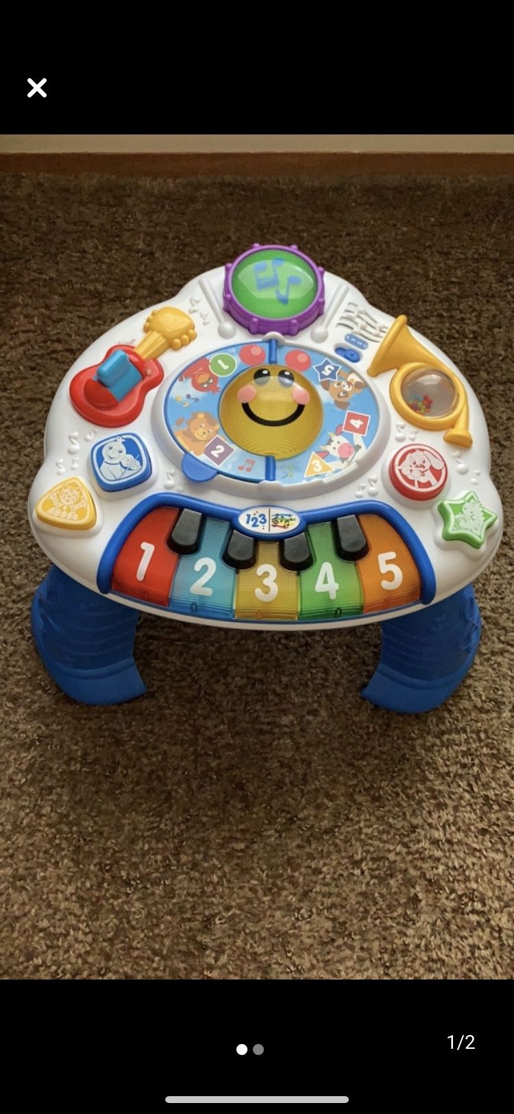 Baby Einstein Discovering Music Table