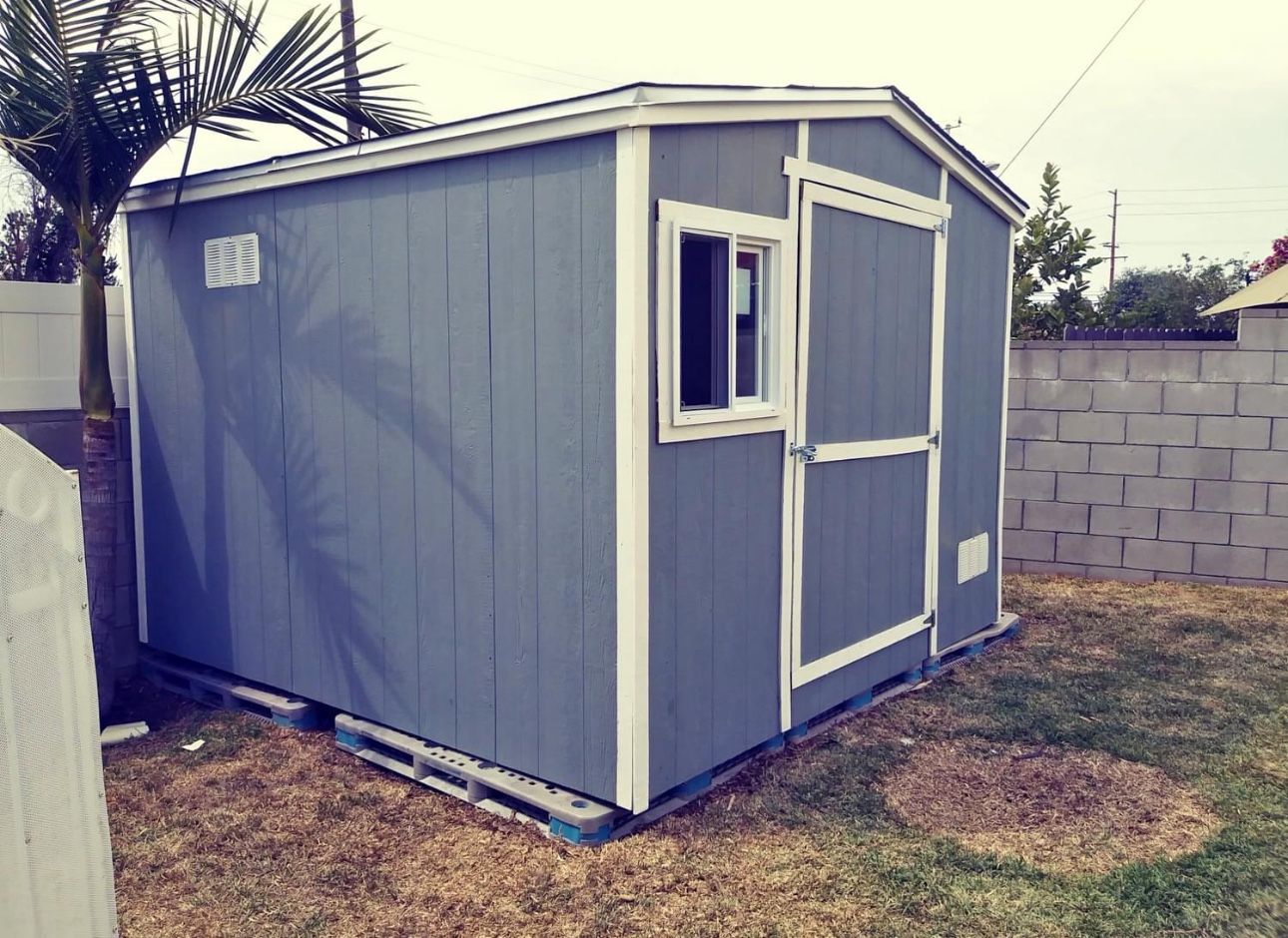 Storage Sheds Casitas 12Wx12Dx8H
