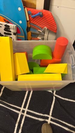 Extra Large Extra Light, Extra Safe Foam Blocks