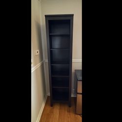Tall Black Bookcase - $40 OBO