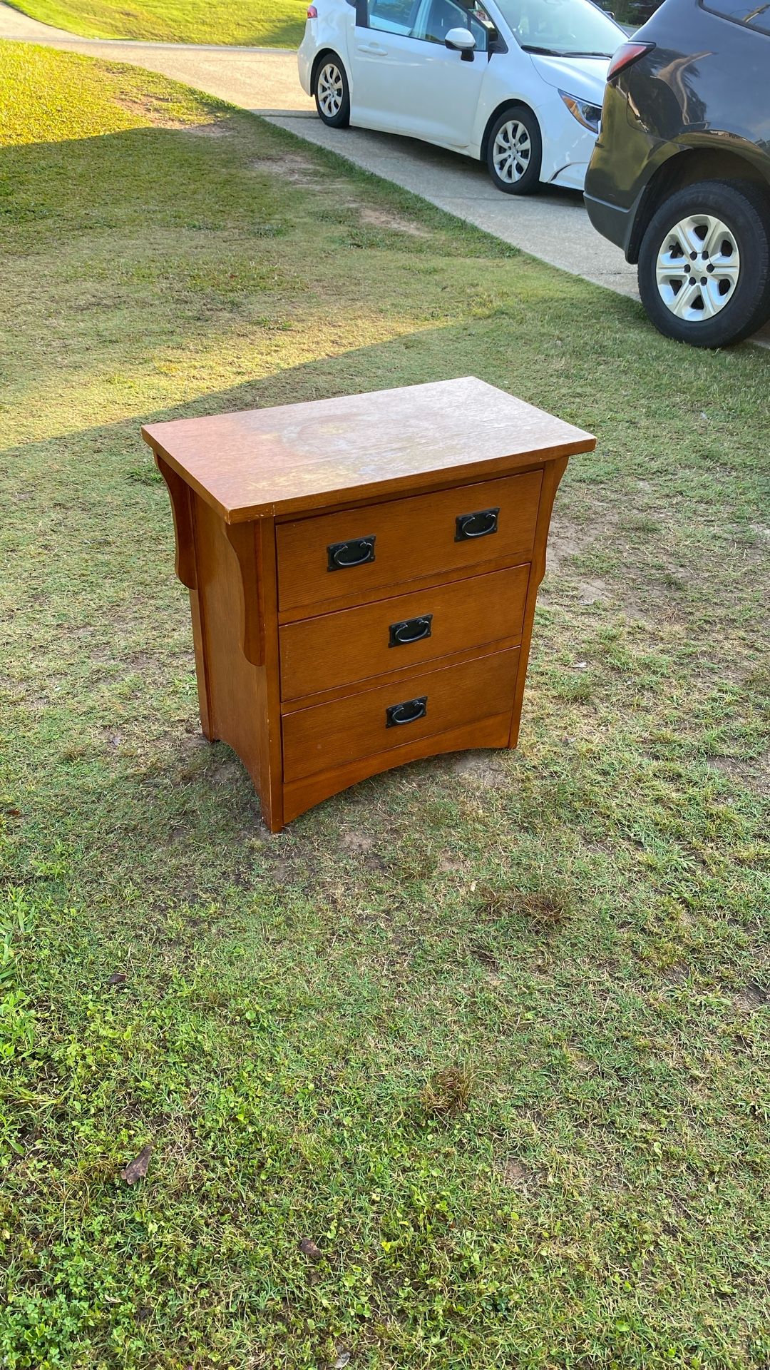 bedroom side table or small dresser