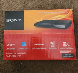 Sony DVPSR210P Progressive Scan. DVD. Player/Writer, Black