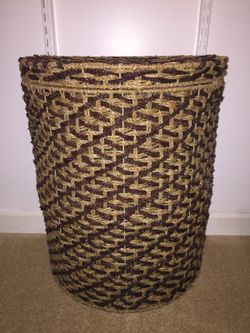 Woven Rope Storage/Laundry Container