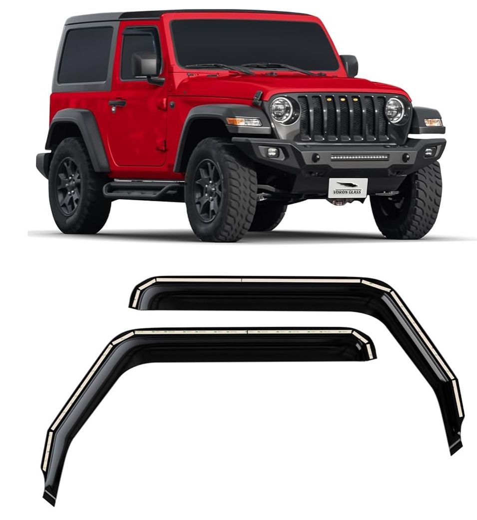 Rain Guards for Jeep Wrangler