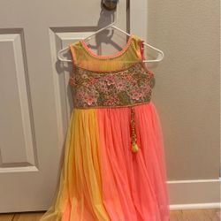 Almost New Girls Dress From India Size 10-11
