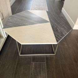 West Elm Marble Coffee Table 