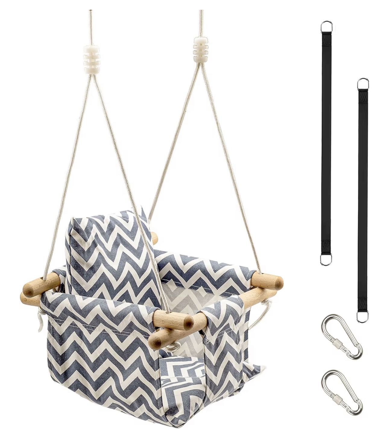 New- Baby To Toddler Hanging Swing Seat