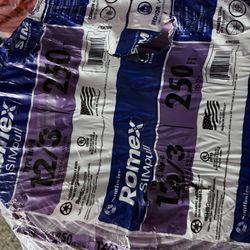 250 ft. 12/3 Purple Solid Romex SLiPWire Copper NM-B Wire