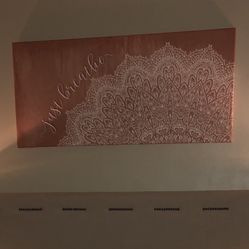 Just Breathe - Wall Art
