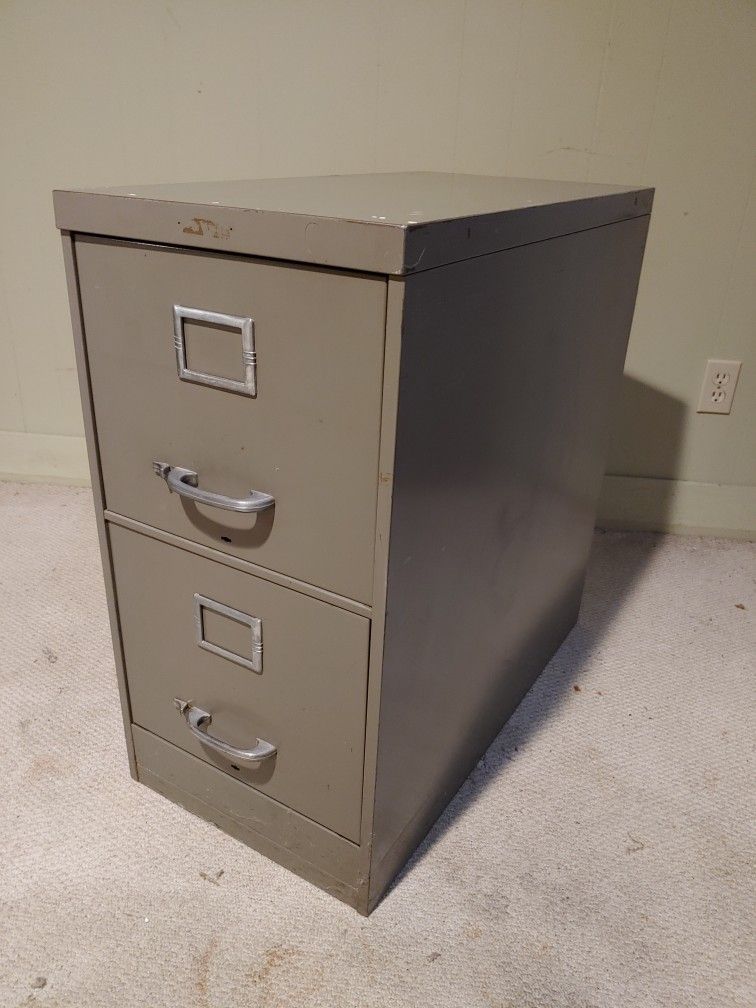 Filing Cabinet 2 Drawer 28.5L x 15W × 29H