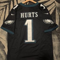 Jalen Hurts Black Philadelphia Eagles Black Vapor F.U.S.E. Limited Jersey