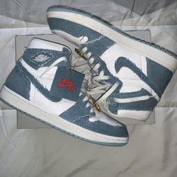Women Air Jordan 1 Denim 