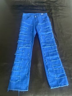 blue pants