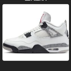 Jordan 4 White Cement 2025