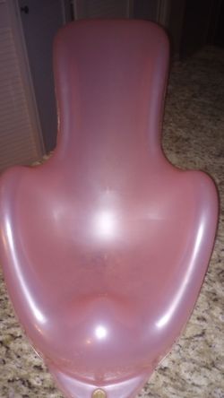 Pink baby bath tub plastic new