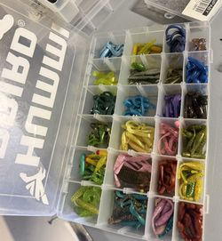 Assorted Soft Plastic Fishing Lures / Bass, Crappie & Trout Baits
