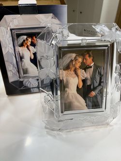 Home Beautiful Crystal Picture Frame | Harmony Floral Design | Japan