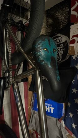 Odyssey Aitken night wolf Bmx seat