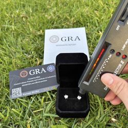 1CT Moissanite Earrings